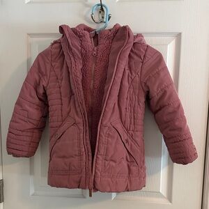Tahari Kids Mauve Puffer Jacket